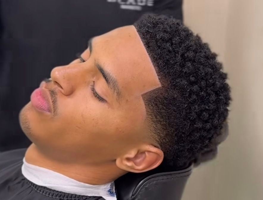 Haircut and fade at GEE M'S